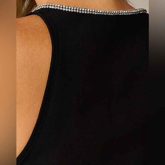 J. Crew Women’s Full-length Embellished Ruched Dress CD510 Size 4 In Black NWT - Picture 5 of 7